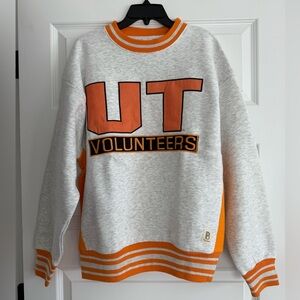 NWT Tennessee Volunteers Pressbox Women's Endzone Crewneck Sweatshirt